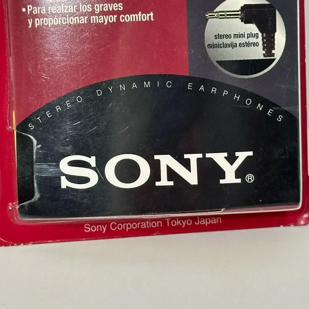 Sony Groove MDR-ED228LP 1998 Vintage Earphones 1998 Japan Rare UNOPENED